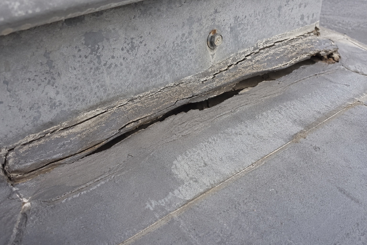 Northwest Curb — Failed sealant